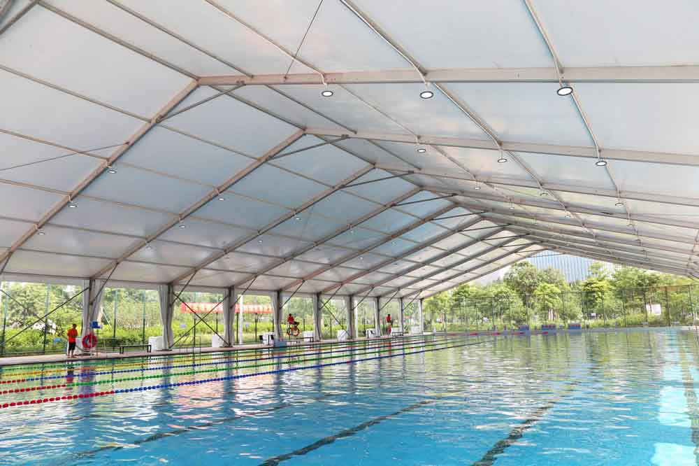 暢游一夏，夏日好去處，游泳館篷房