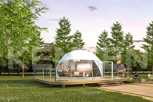 為什么營(yíng)地酒店鐘愛(ài)球形帳篷