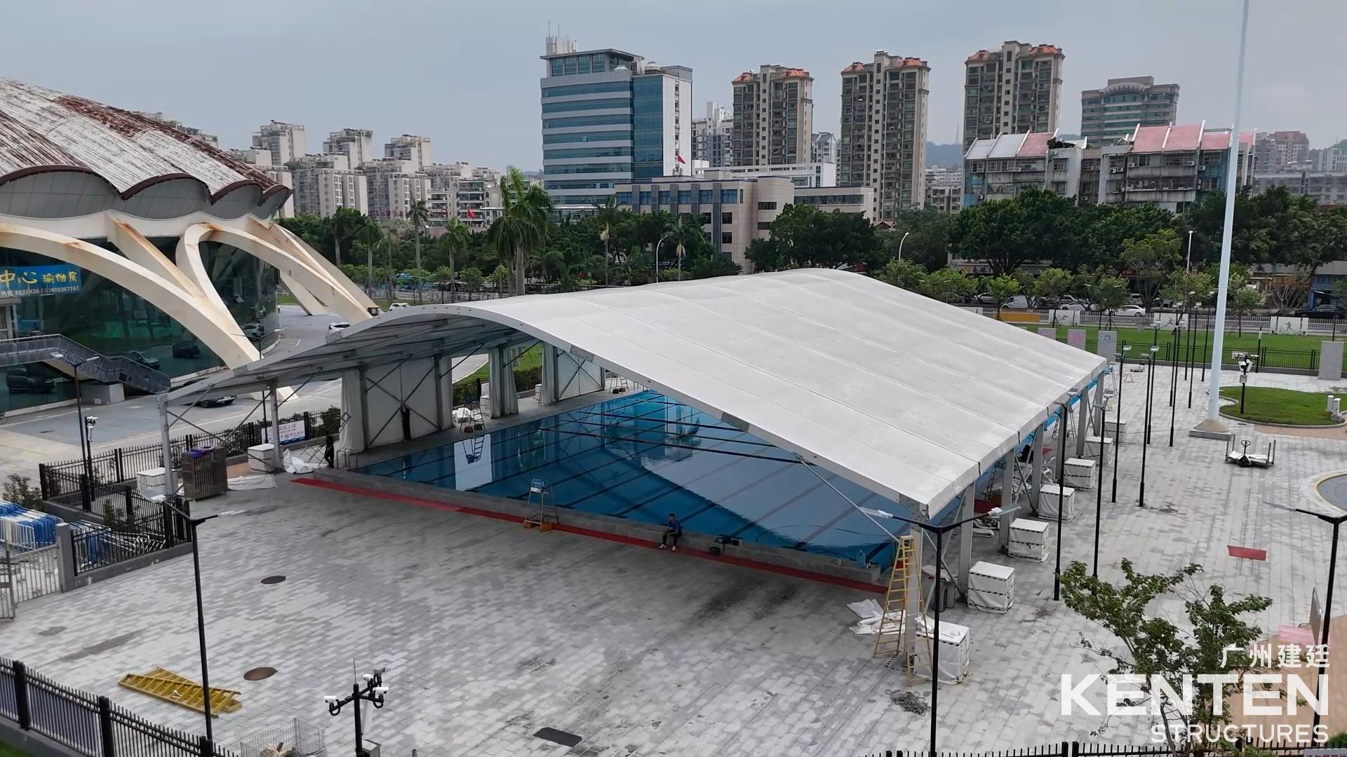 游泳館升級(jí)改造-游泳館篷房