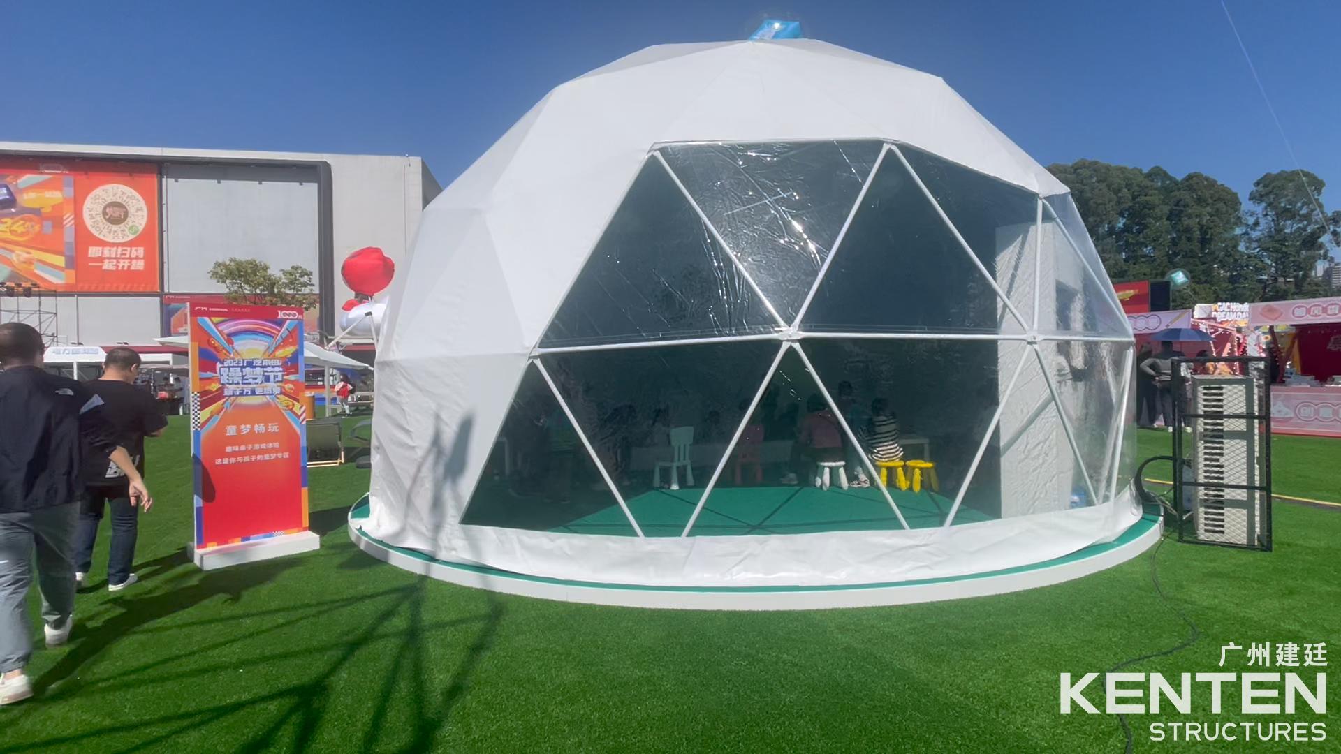 享受生活,生活處處是美景——建廷球形篷