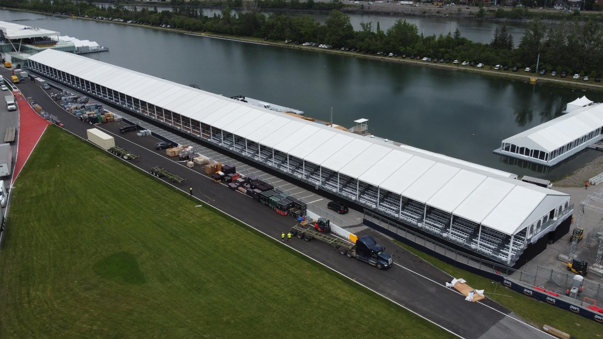 加拿大蒙特利爾F1賽事篷房供應商