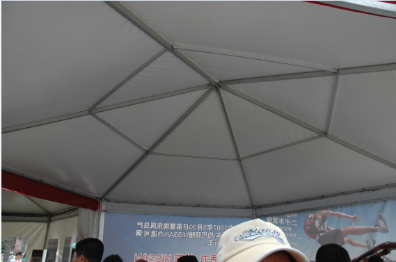 六邊形尖頂篷房-跨度6米