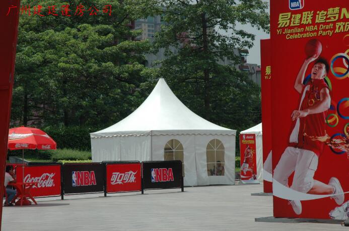 體育賽事篷房-NBA廣州街頭籃球