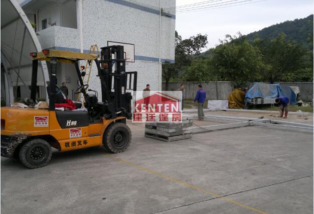 建廷篷房施工機械設備的使用原則