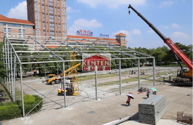 篷房搭建現(xiàn)場協(xié)調及竣工驗收