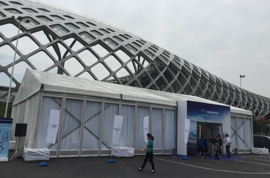 深圳車(chē)展篷房租賃-斯巴魯