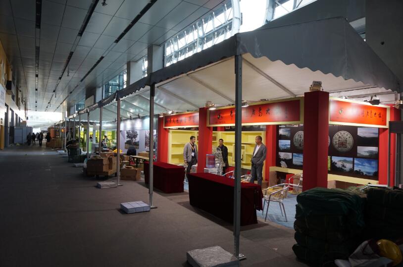 廣州建廷篷房—茶博會(huì)應(yīng)用