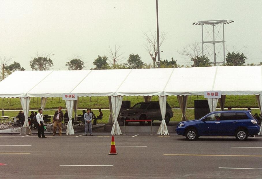 車展篷房出租-歐藍德