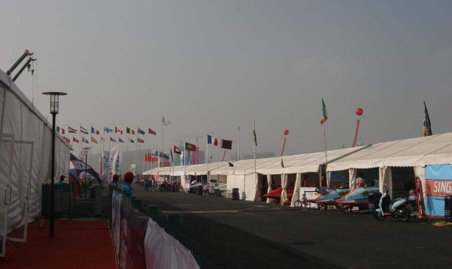 體育篷房出租-深圳F1國際摩托艇賽