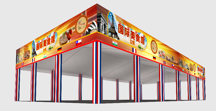 活動(dòng)篷房桁架安裝步驟