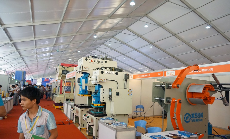 湖南篷房租賃-機械展