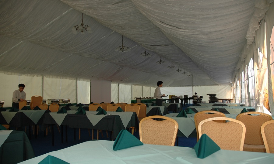 慶典篷房-廣州德樂滿公司開業(yè)