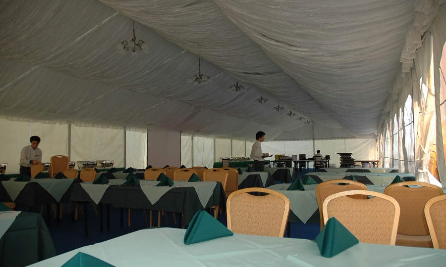 慶典篷房-廣州德樂滿公司開業(yè)