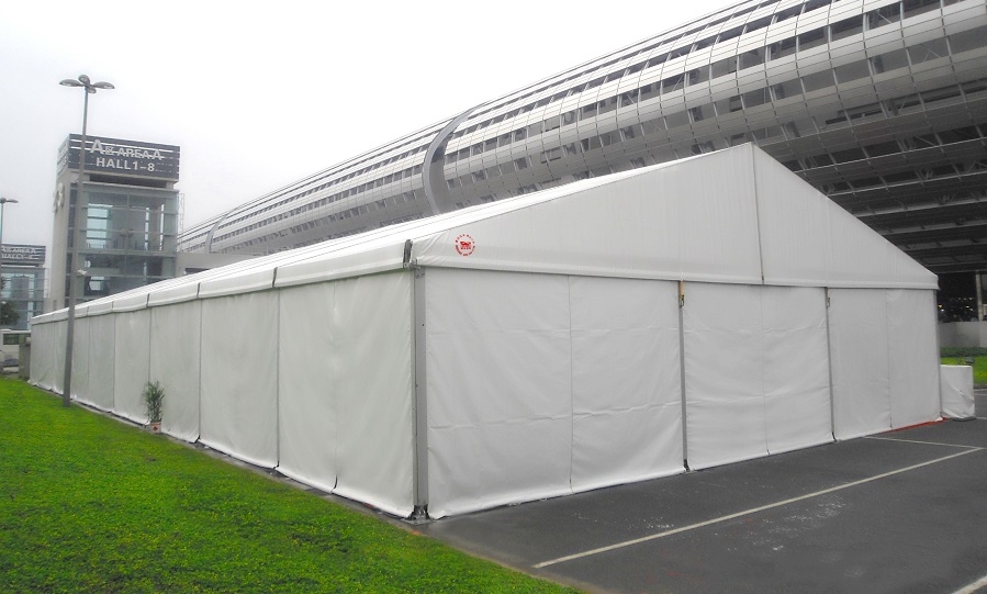 福建篷房租賃-福州會展中心篷房項目