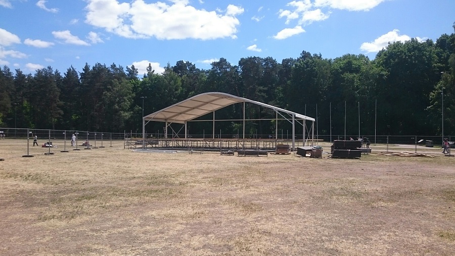 弧頂篷房-跨度20米