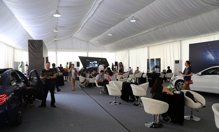 深圳篷房出租-4s店新車試駕活動