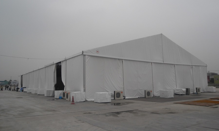 湖南戶外篷房租賃-長沙會展中心篷房項目