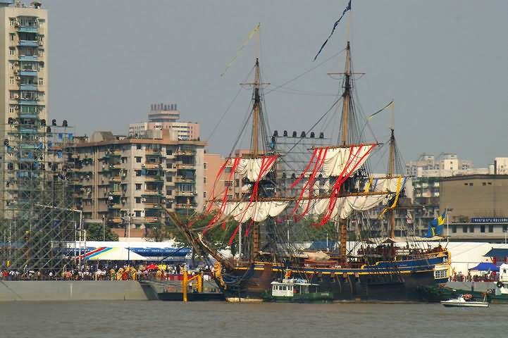 篷房租賃-2006哥德堡號訪問中國系列活動