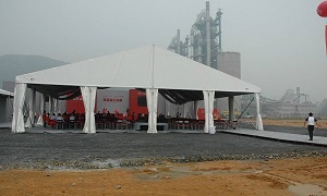 慶典篷房-臺泥（英德）水泥有限公司活動儀式