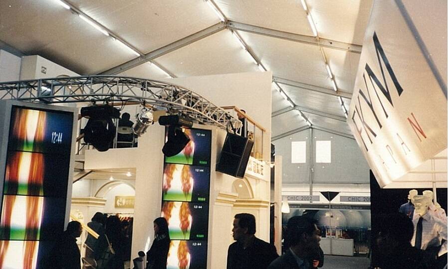 篷房租賃-2002中國(guó)國(guó)際服裝服飾博覽會(huì)