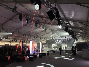 篷房租賃-奧迪新車發(fā)布會