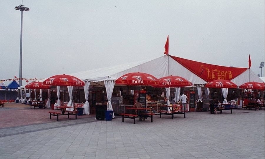 篷房租賃-2001第九屆全運會