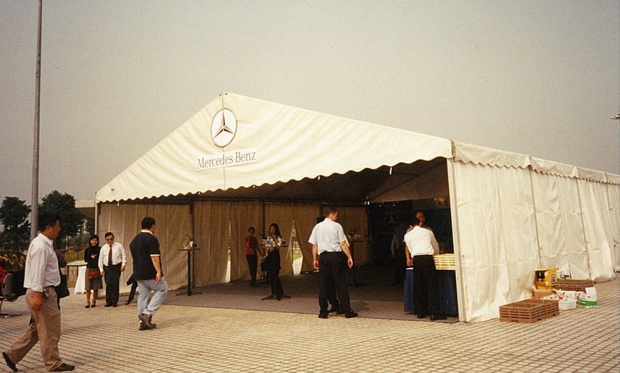 車(chē)展篷房-廣州奔馳試駕