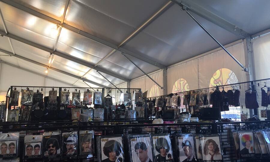 篷房租賃-萬圣節(jié)用品售賣活動(dòng)