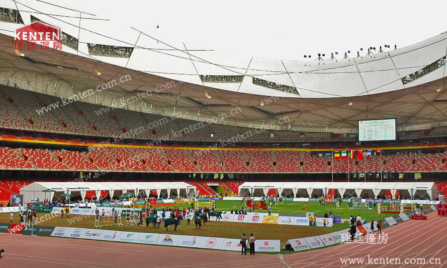 體育賽事篷房出租-2013北京鳥巢中國(guó)馬術(shù)大師賽