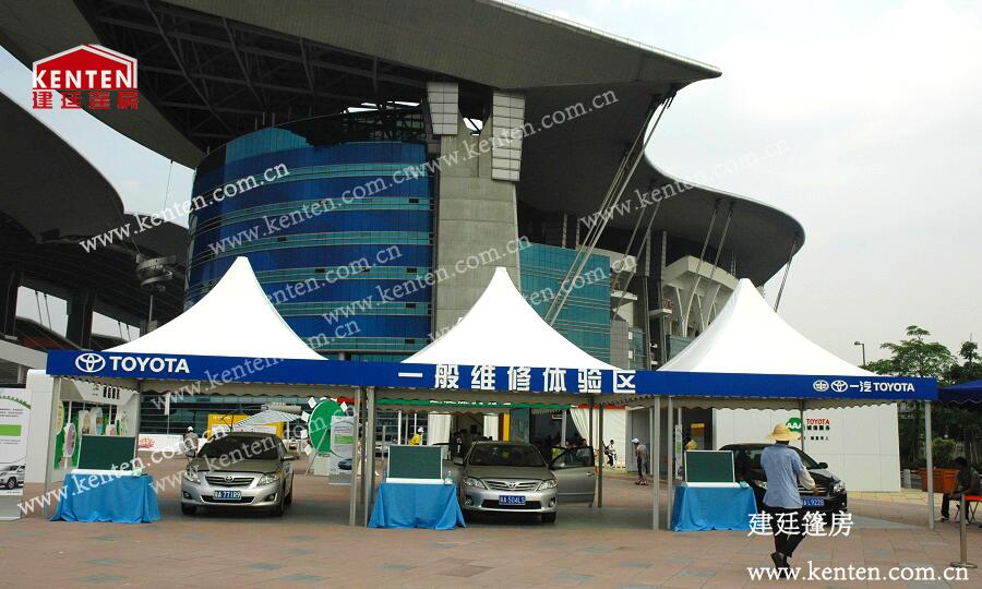 尖頂篷房-車展試駕專用