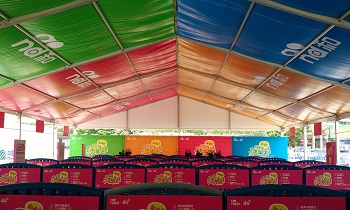 活動篷房-車站迎接大學新生