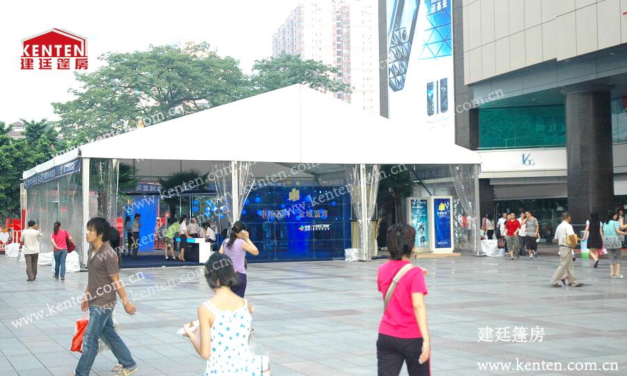 活動篷房-廣州萬科金域藍(lán)灣