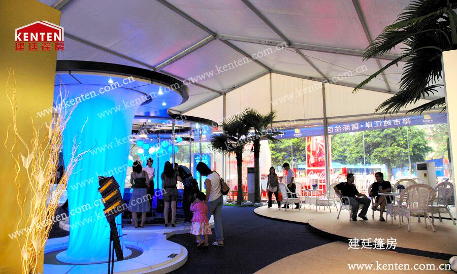 活動篷房-廣州萬科金域藍(lán)灣