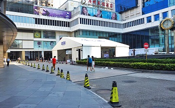 活動(dòng)篷房-RIMOWA廣州促銷