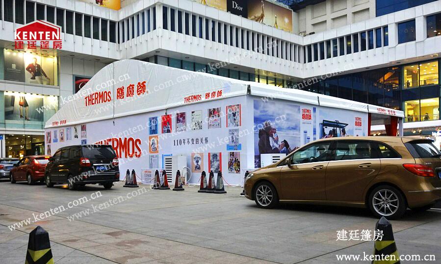 弧形篷房-跨度20米x長(zhǎng)度15米x邊高4米