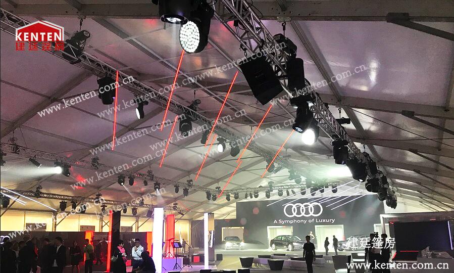 車展篷房-奧迪發(fā)布會