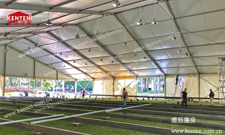 活動篷房-跨度30米x長度50米x邊高4米
