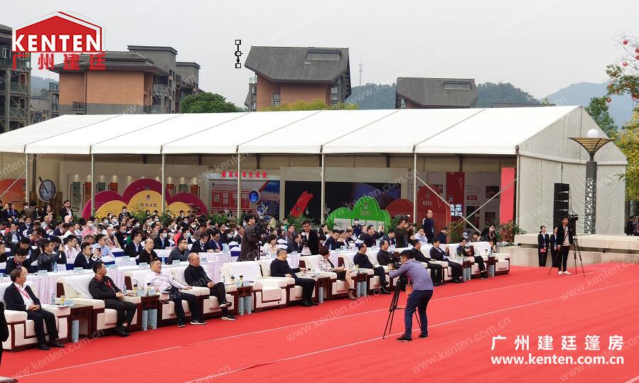 活動篷房-跨度15米x長度35x邊高4米