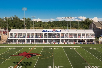 雙層篷房-跨度30米x60米長度x6米邊高